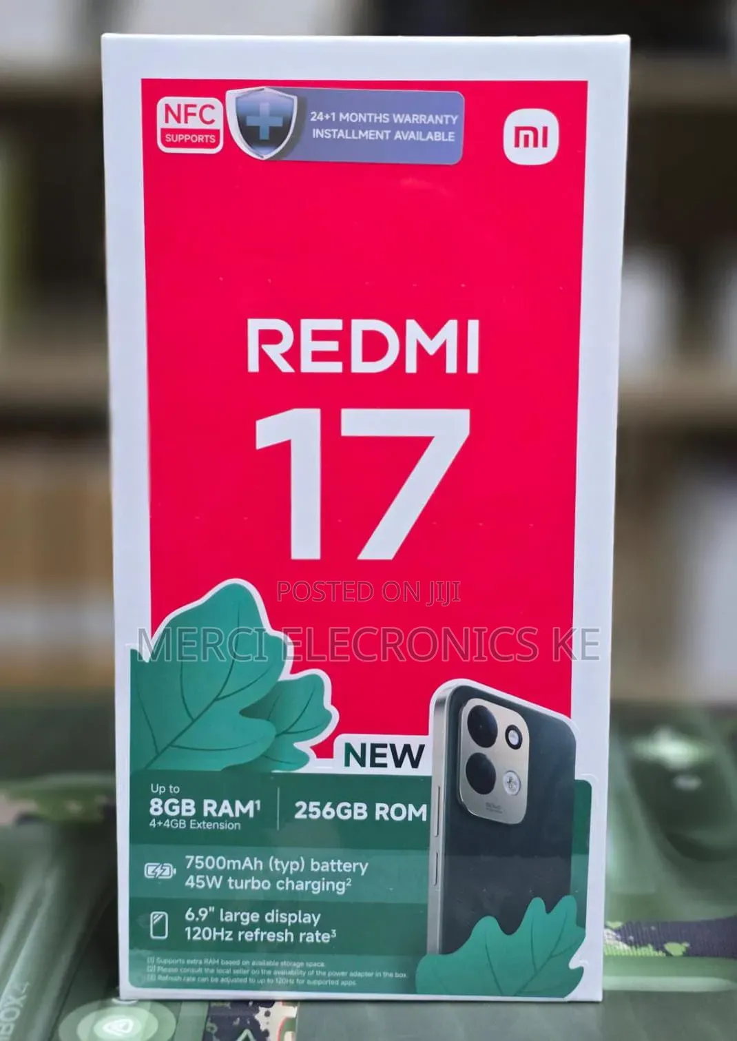 New Xiaomi Redmi 17 256 GB Blue