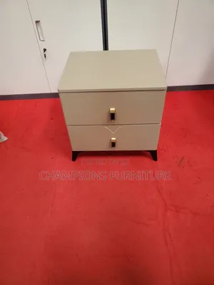 Modern Beige Bedside Cabinet