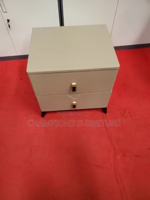 Modern Beige Bedside Cabinet
