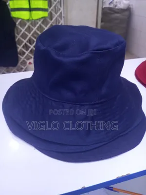 Red,and Navy Blue Bucket Hats Available