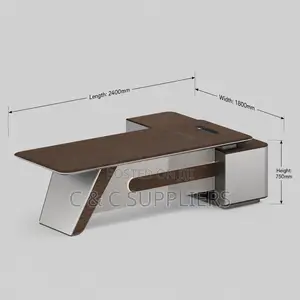 Imported 180cm Executive Workstation Desk