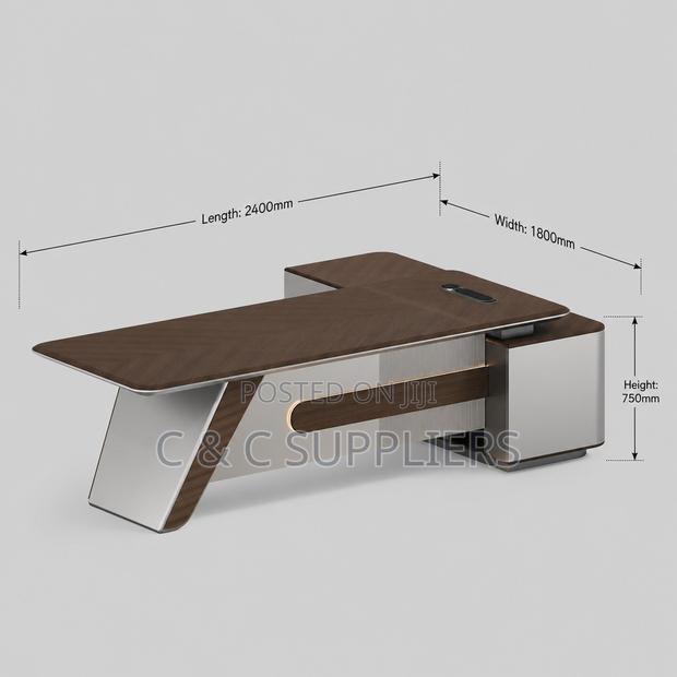 Imported 180cm Executive Workstation Desk - thumbnail 5