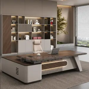 Imported 180cm Executive Workstation Desk