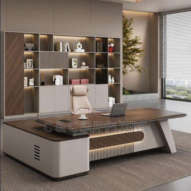 Imported 180cm Executive Workstation Desk - thumbnail 3