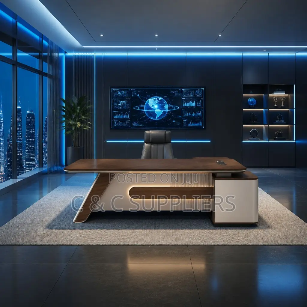 Imported 180cm Executive Workstation Desk