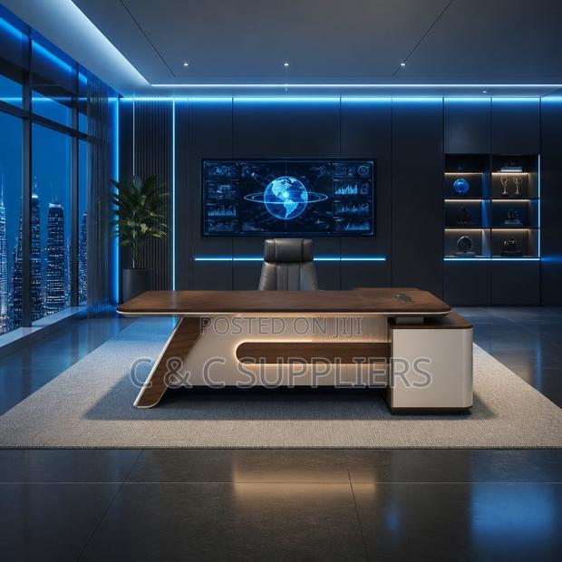 Imported 180cm Executive Workstation Desk - thumbnail 7