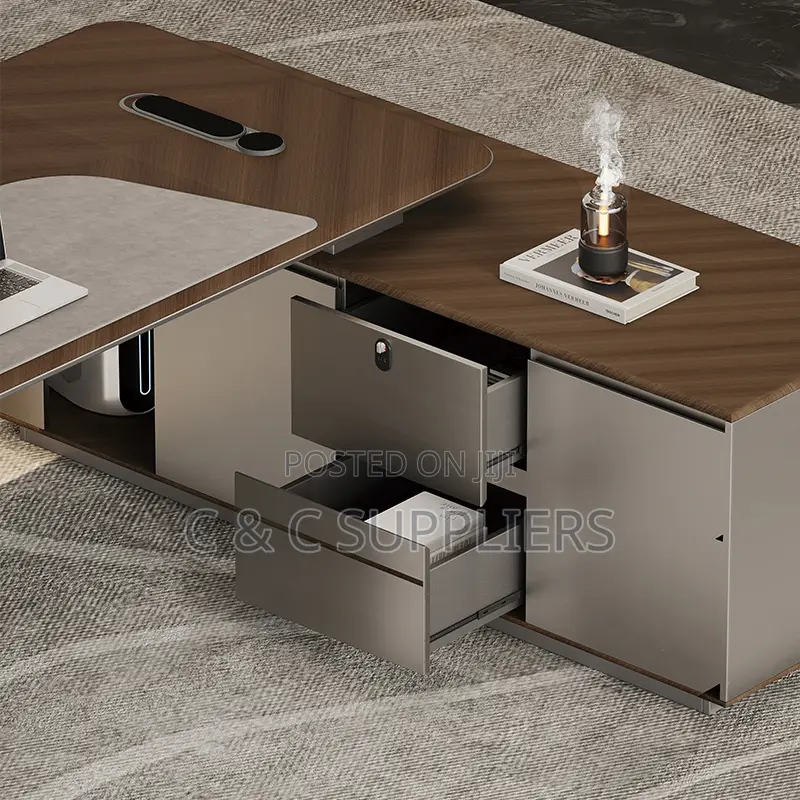 Imported 180cm Executive Workstation Desk
