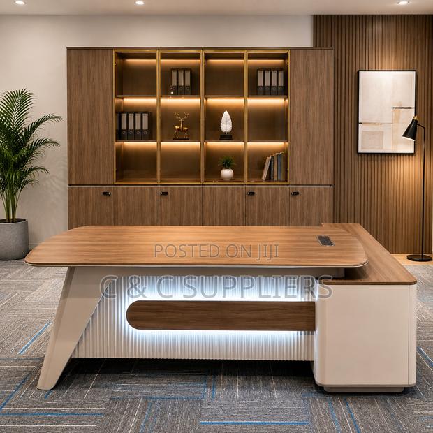 Imported 180cm Executive Workstation Desk