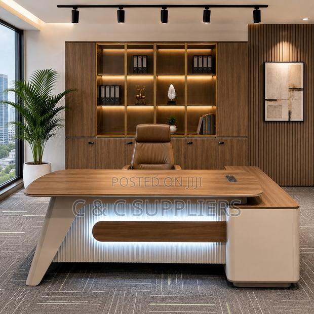 Imported 180cm Executive Workstation Desk - thumbnail 10
