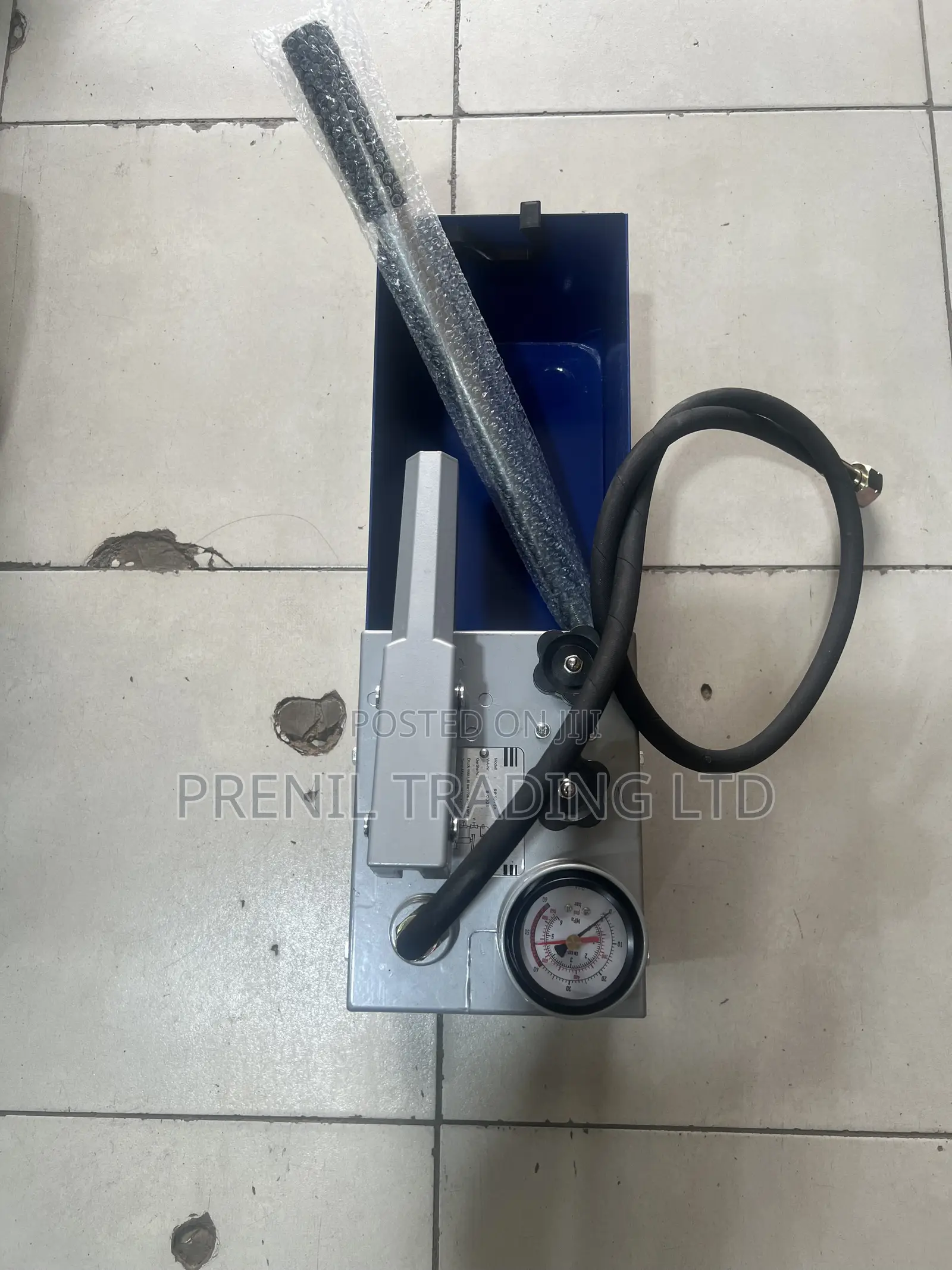 Manual Hydrostatic Pressure Testing
