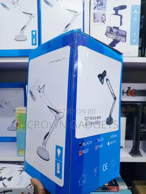 Architect Desk Lamp With Flexible Arm Dual Base Clip Mount