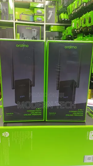 Oraimo SpeedLink OSH-014A 300Mbps WiFi Repeater Extender 3-in-1 Router