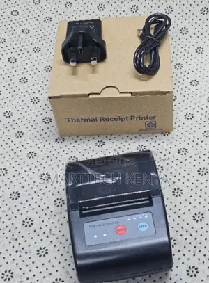 Portable P58 Thermal Receipt Printer With Bluetooth USB