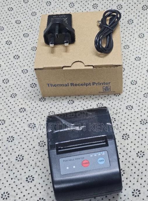 Portable P58 Thermal Receipt Printer With Bluetooth USB