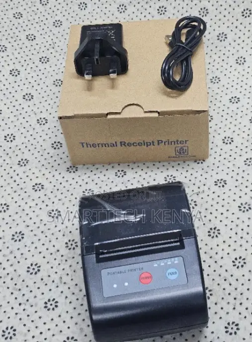 Portable P58 Thermal Receipt Printer With Bluetooth USB