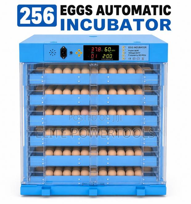 256 Eggs Automatic Egg Incubator