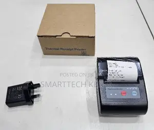Mini 58mm Bluetooth Receipt Printer With Rechargeable Battery