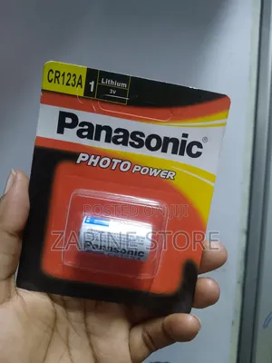 CR123A Panasonic Battery
