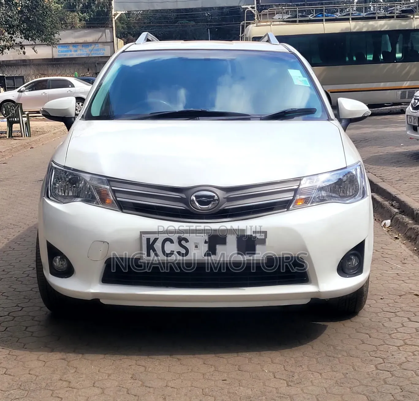 Toyota Corolla Fielder 2012 White
