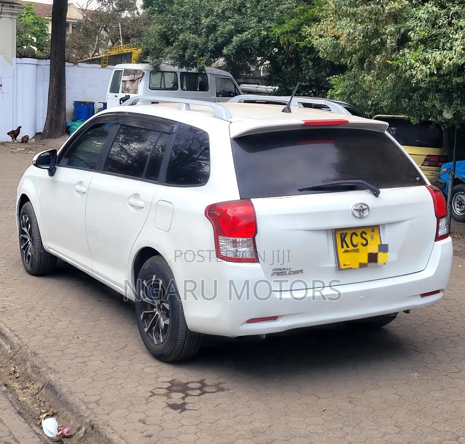 Toyota Corolla Fielder 2012 White