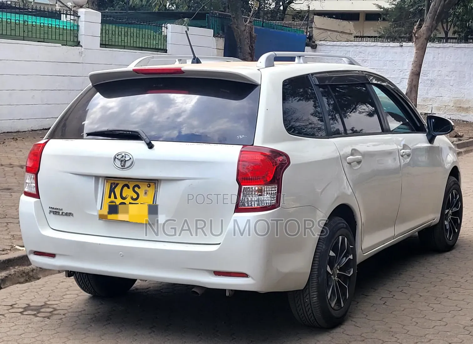 Toyota Corolla Fielder 2012 White