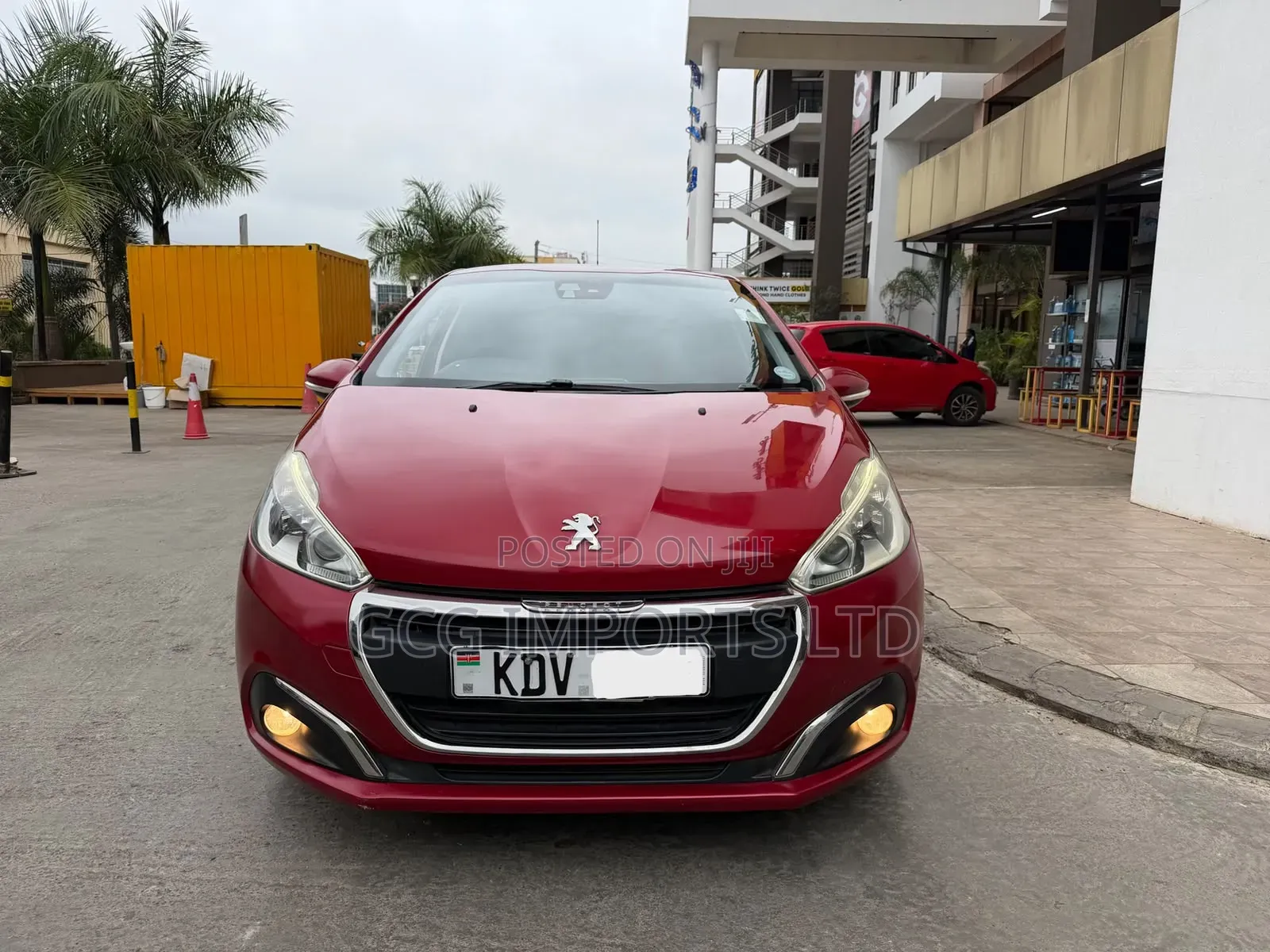 Peugeot 208 2018 Red