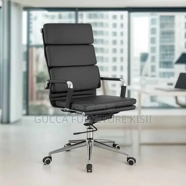 Office Chair; High Back Leather Office Chair