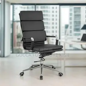 Office Chair; High Back Leather Office Chair
