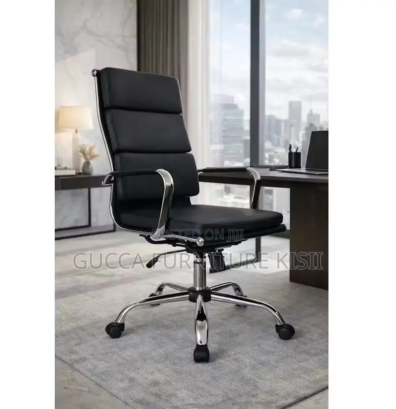 Office Chair; High Back Leather Office Chair