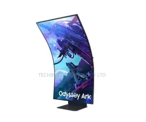SAMSUNG 55" Odyssey Ark 2nd Gen Curved Gaming Monitor-Ls55cg97wnmxue