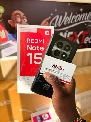 New Xiaomi Redmi Note 15 256 GB Black