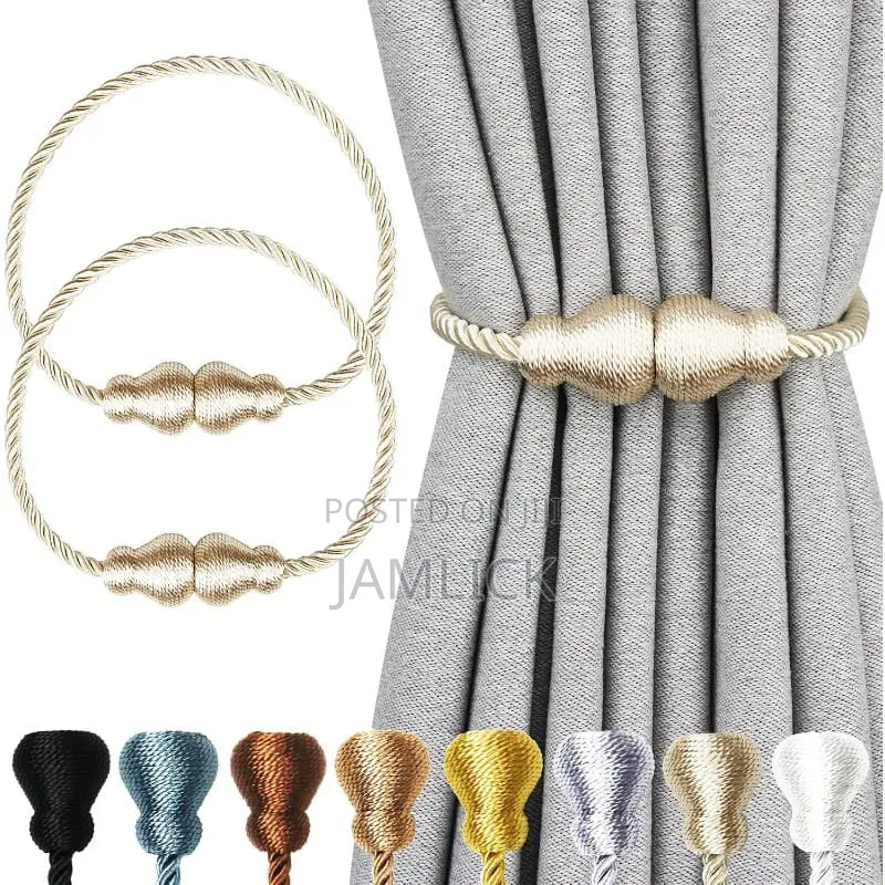 Magnetic Curtain Tiebacks - Av