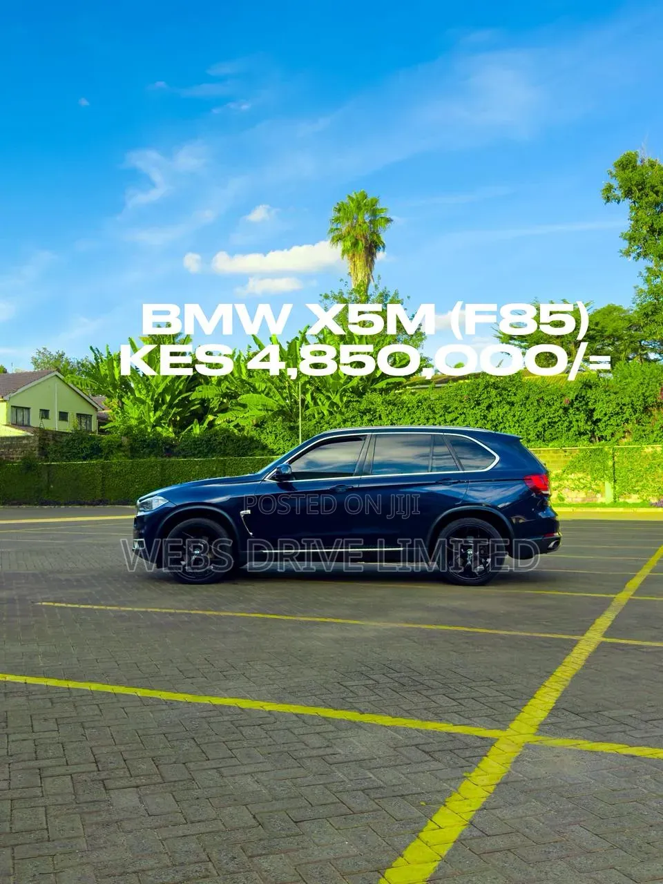 BMW X5 M 2015 Blue