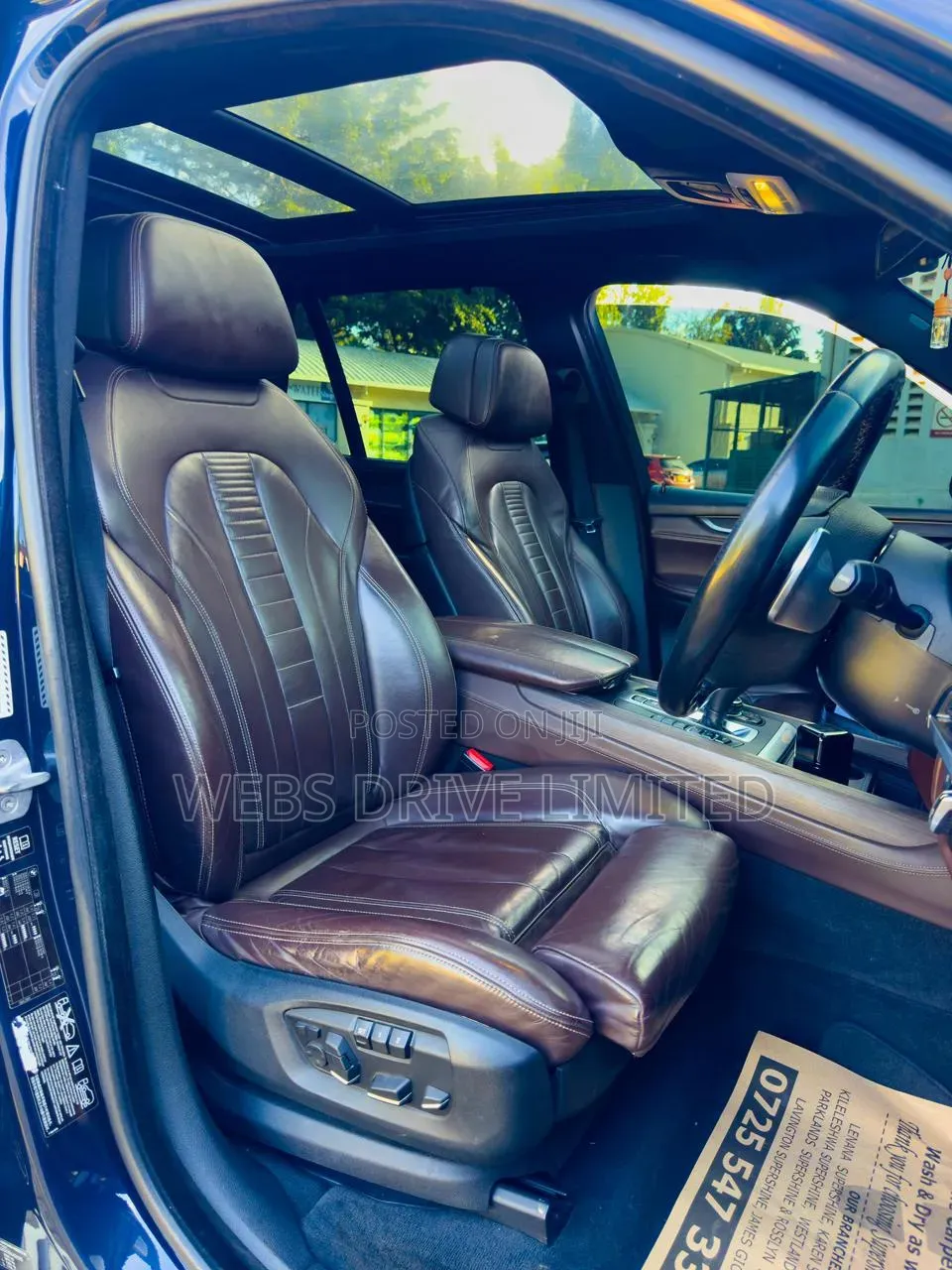BMW X5 M 2015 Blue