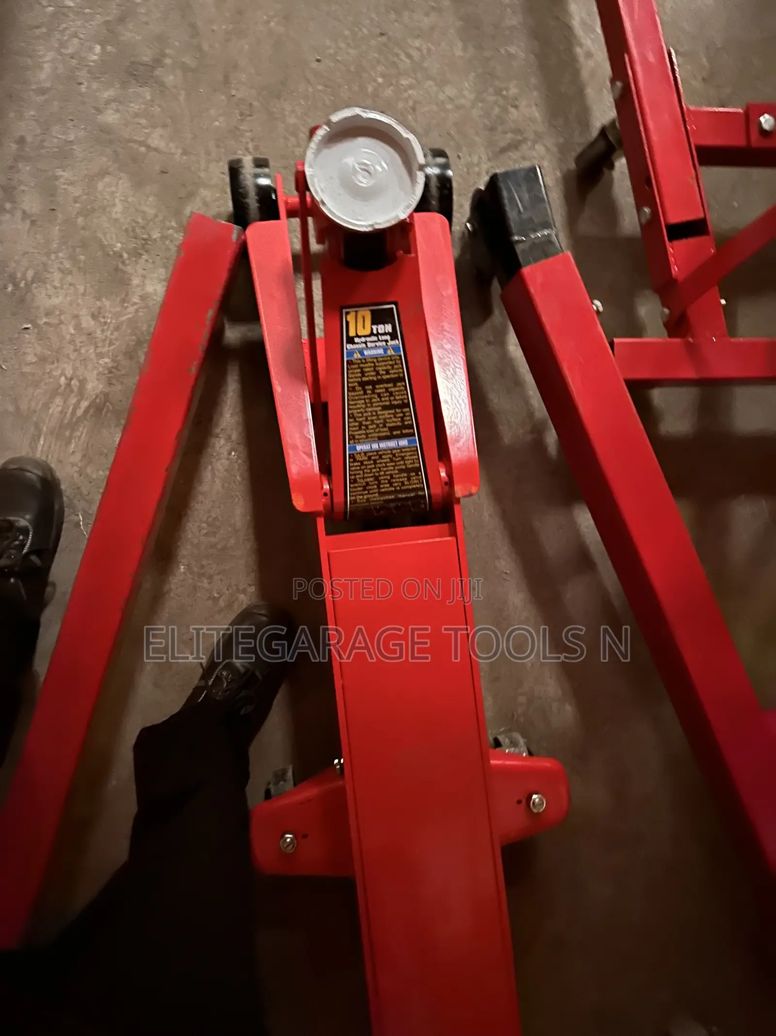 Heavy Duty 10ton Long Chasis Jack