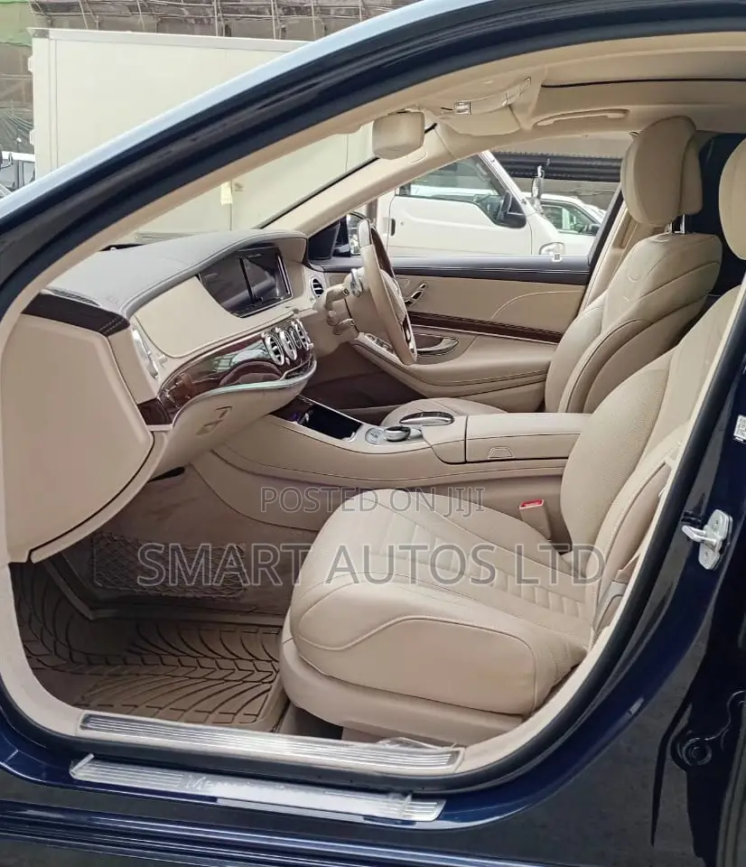 Mercedes-Benz S-Class S 500 4MATIC L (V222) 2015 Blue
