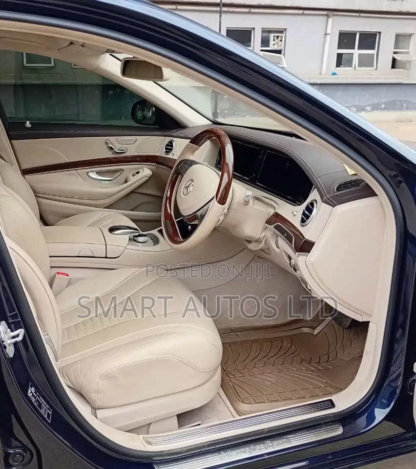 Mercedes-Benz S-Class S 500 4MATIC L (V222) 2015 Blue
