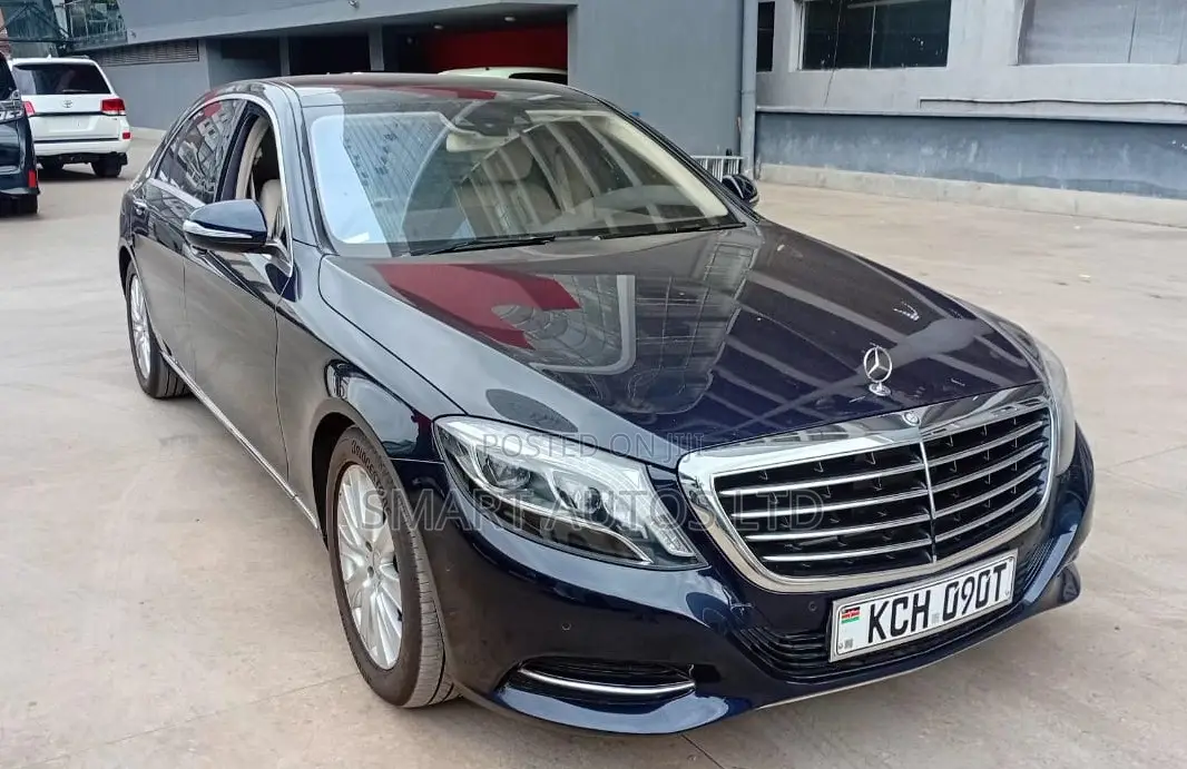 Mercedes-Benz S-Class S 500 4MATIC L (V222) 2015 Blue
