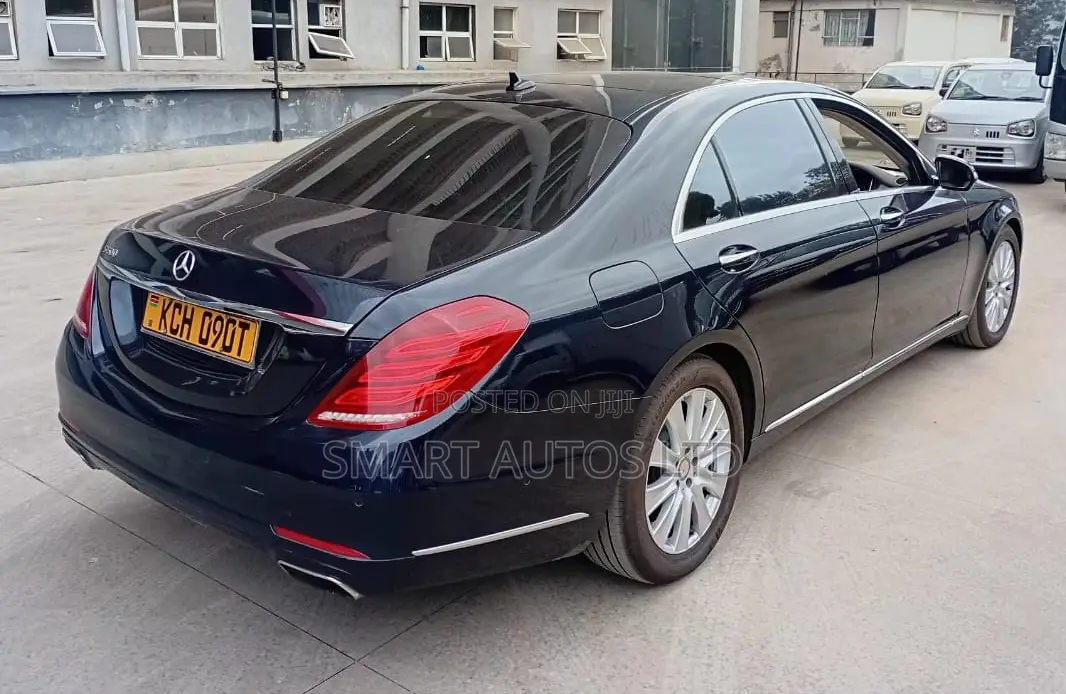Mercedes-Benz S-Class S 500 4MATIC L (V222) 2015 Blue