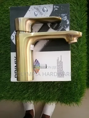 Brimix Gold Basin Faucet Mixer (For Hot and Cold