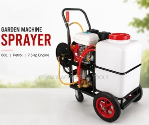 60-Liter Windsor UK 7.5hp Petrol-Powered Garden Trolley Sprayer
