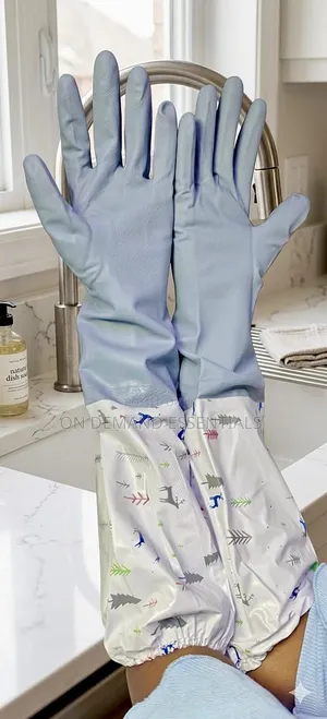 Long Silicone Waterproof Kitchen/Household Gloves