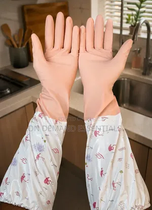 Long Silicone Waterproof Kitchen/Household Gloves