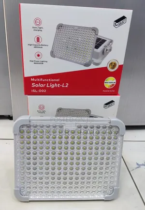 *Itel Solar Floodlight 200W With 10W Solar ISL002