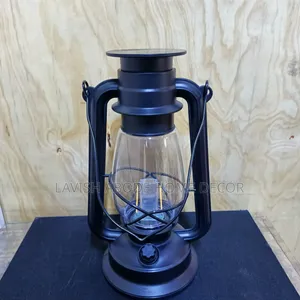 Black Decorative Table Lantern