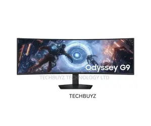 SAMSUNG 49" Odyssey G9 G91F DQHD 144Hz Gaming Monitor-Ls49fg910emxue