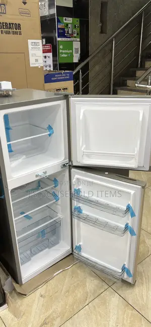 Ecomax 118L Double Door Fridge With Free Fridge Guard Gift