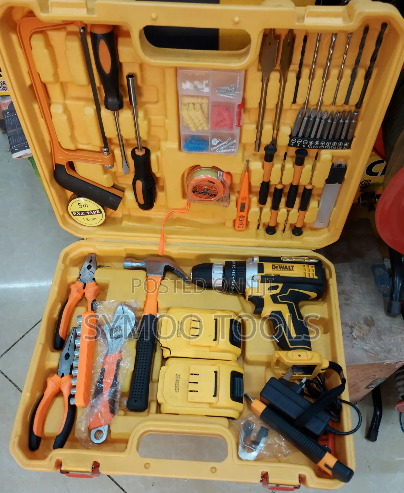 Rechargeable Dewalt Toolkit