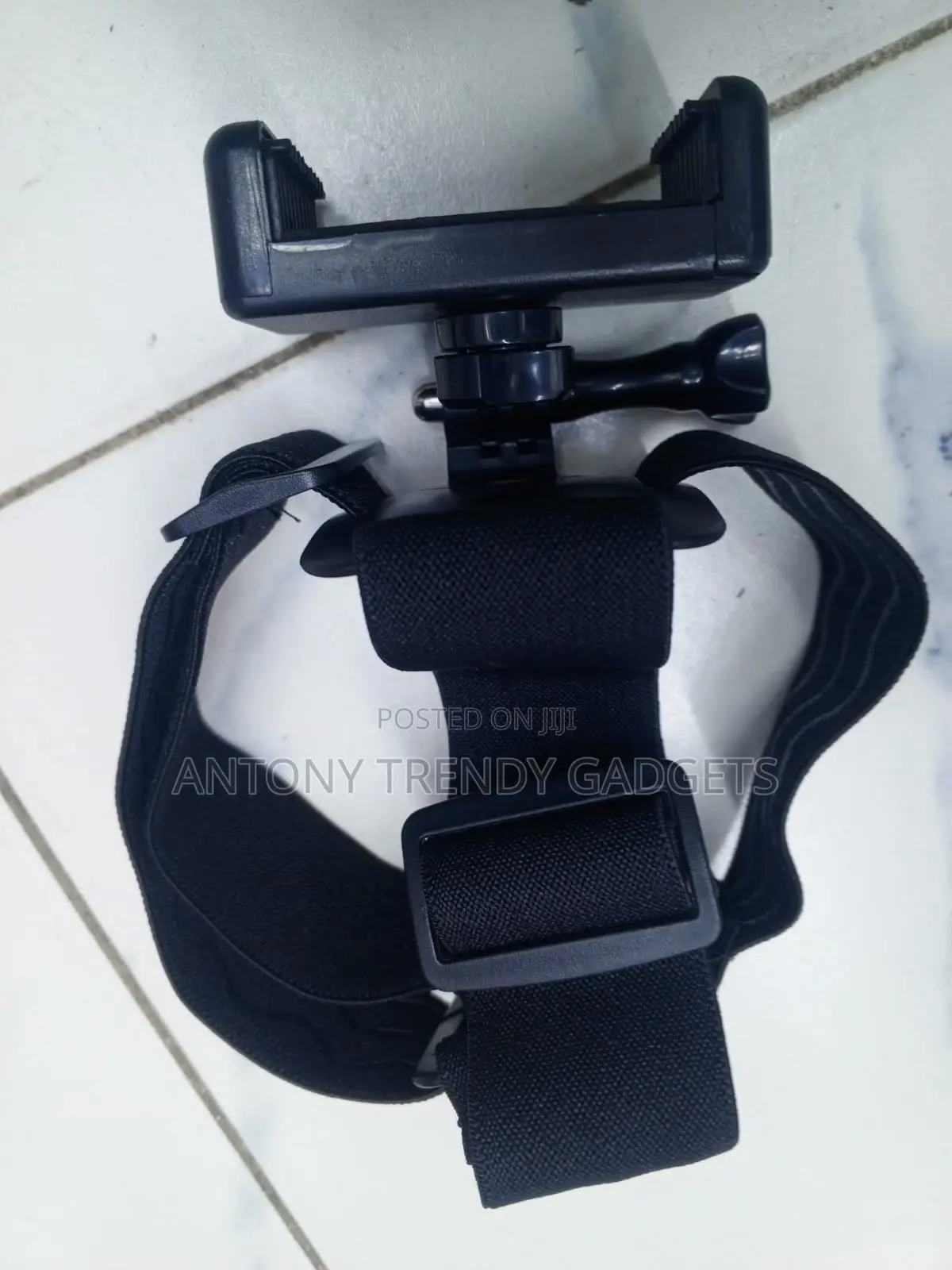 Adjustable Head Strap Phone Holder Action Camera Mount for POV