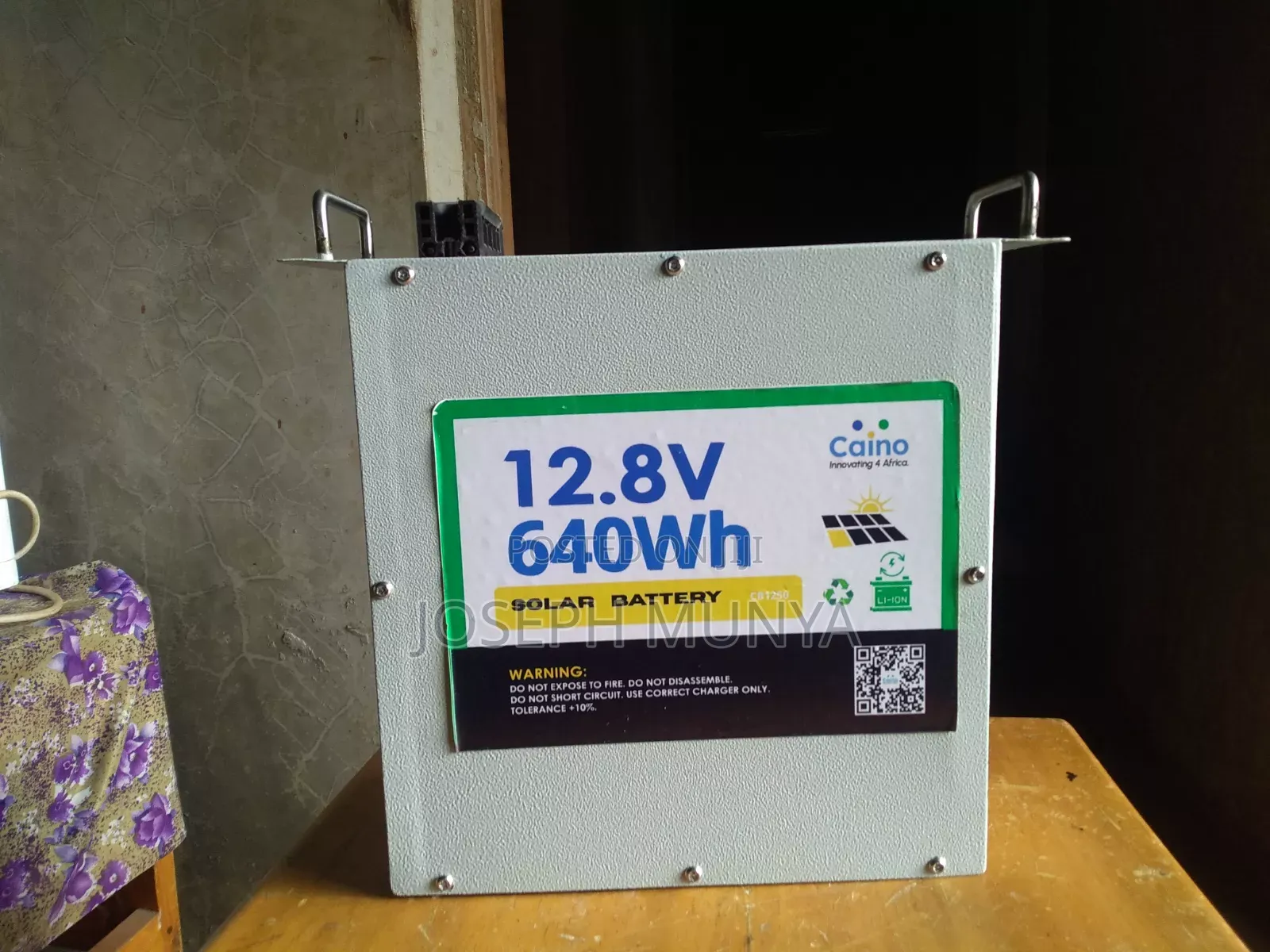 Solar Lithium Battery for Sale